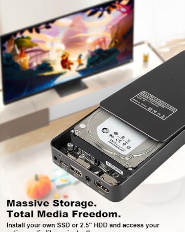 Massive Storage.Total Media Freedom