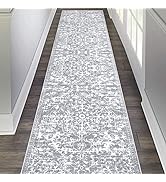 Pauwer Hallway Runner Rug 2'x10', Boho Washable Runner Rugs with Rubber Backing, Non Slip Carpet ...