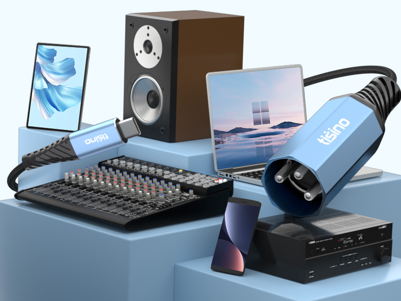xlr male to usb c