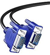 VGA to VGA Monitor Cable 5 Feet Male to Male Cord 1080P Full HD High Resolution for TV Computer P...