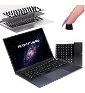 Raisetip Universal Laptop Keyboard Cover for Long Nails - Comes with a Separate DIY Film, Raised ...