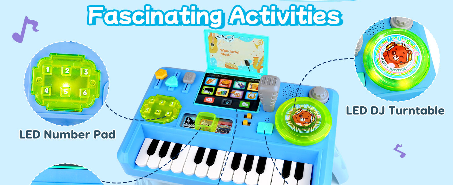 dj table for toddlers 1-3