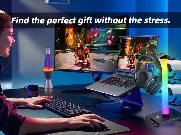  RGB Gaming Headphones Stand