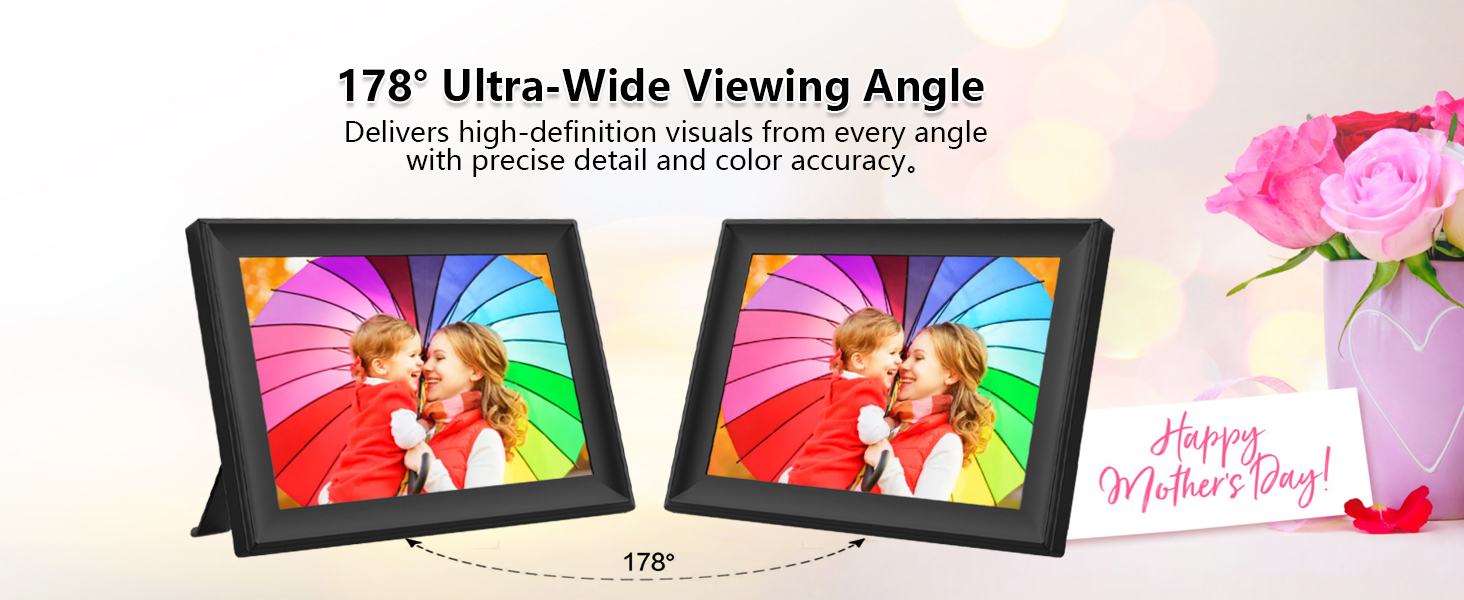 10.1 inch wifi digital photo frame