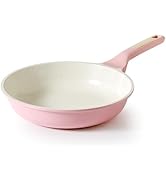 SENSARTE Nonstick Ceramic Frying Pan 9.5-Inch, Healthy Non Toxic Skillet, Induction Compatible Om...