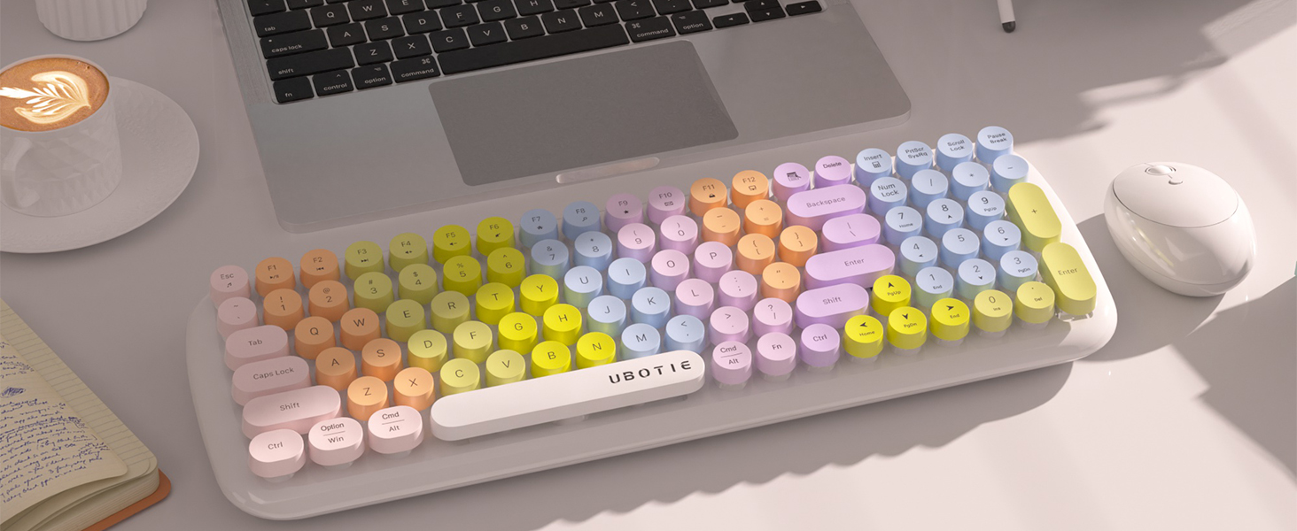RAINBOW COLORFUL KEYBOARDS