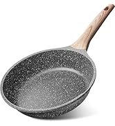 Caannasweis Nonstick Granite Frying Pan Skillet, Non Stick Omelette Fry Pans, Omelet Egg Pan, Sto...