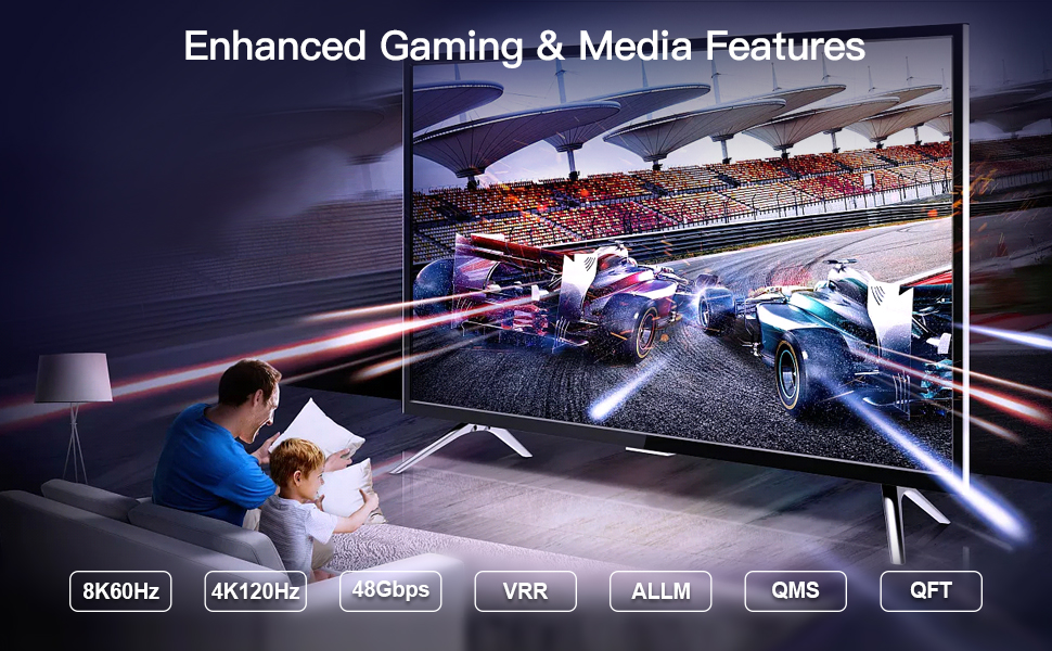 Enhanced gaming and media features