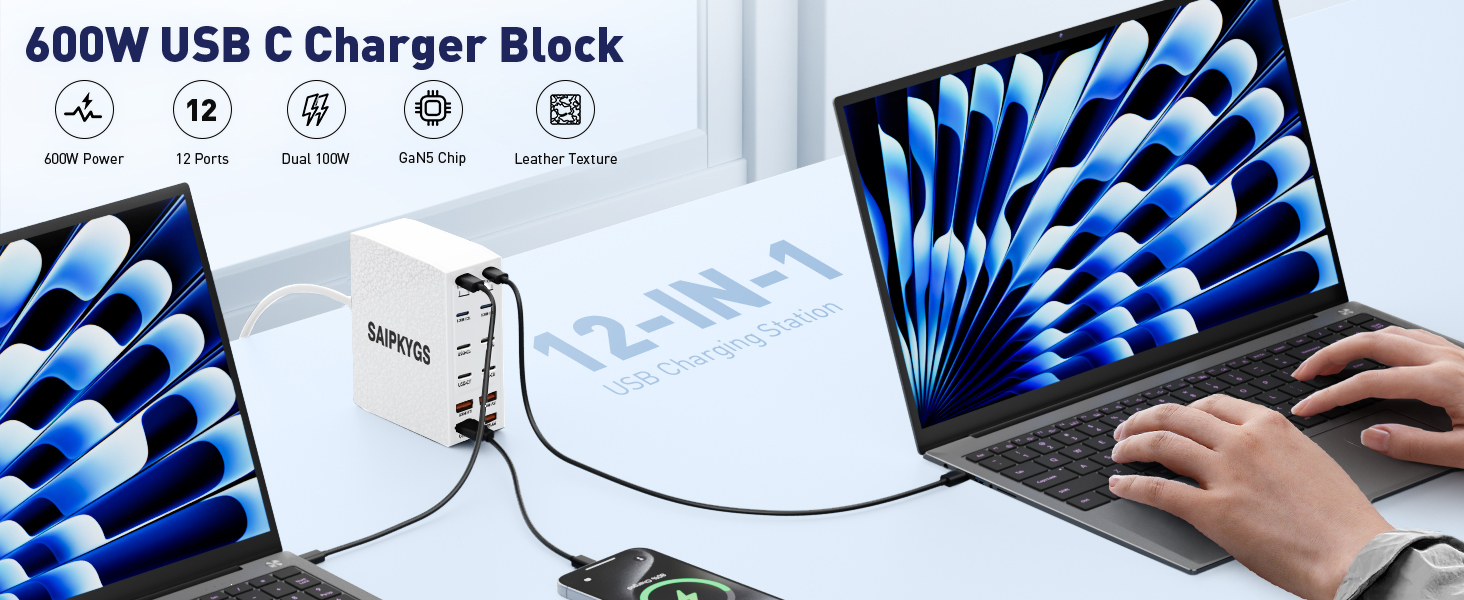 USB C Charger Block