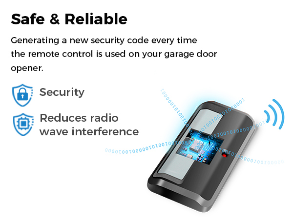 universal garage door opener remote