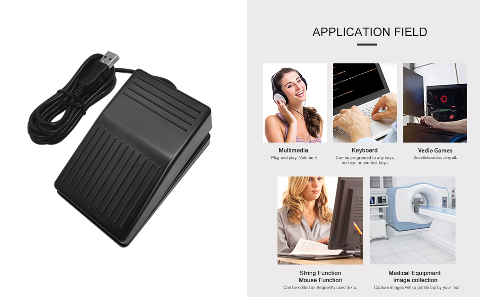 USB foot pedal