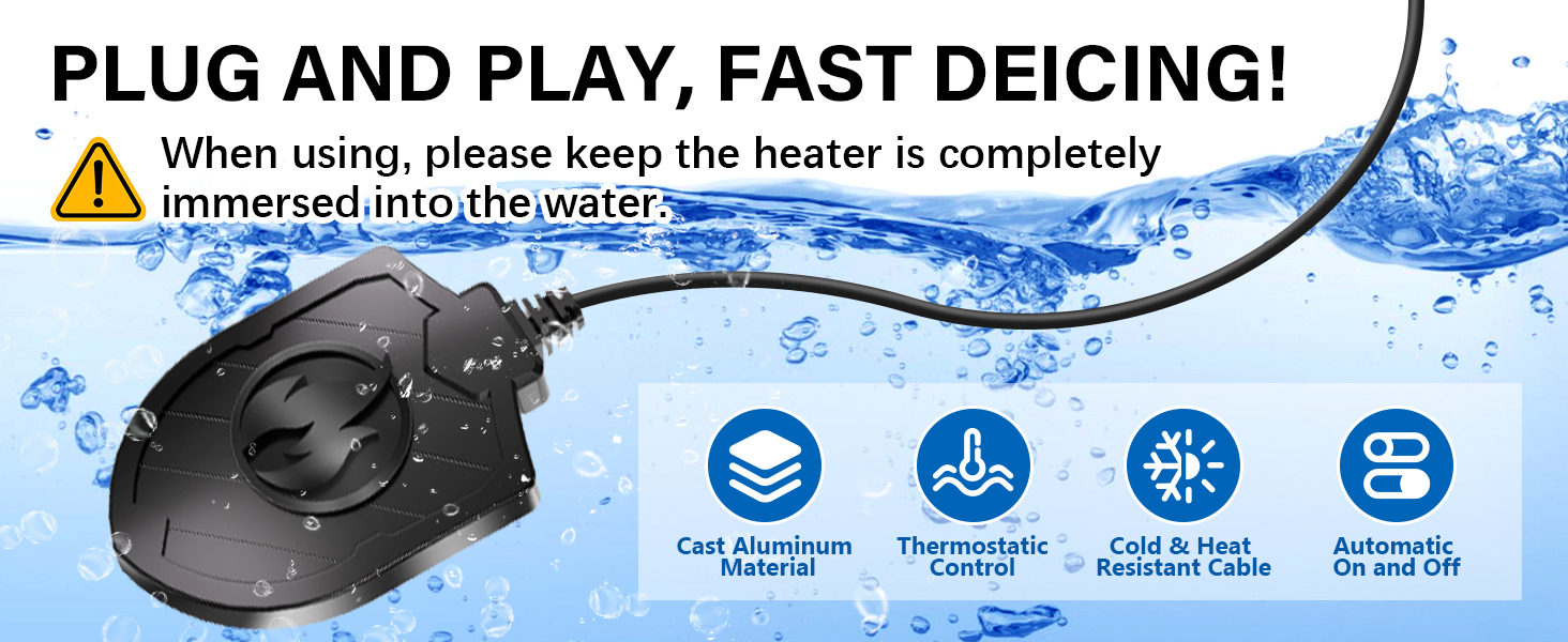 bird bath heaters for outdoors in winter