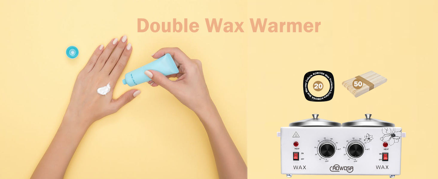 double wax warmer