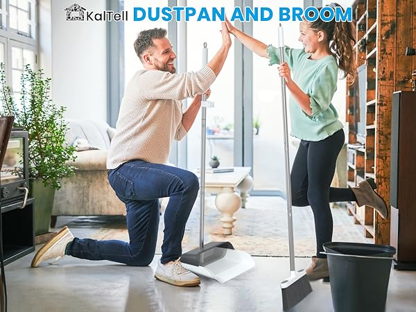 broom and dustpan set