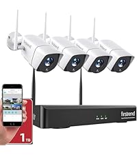 (2026 New) Firstrend WiFi Wireless Security Camera System, 8Ch NVR with CCTV Bullet Cameras No Month...