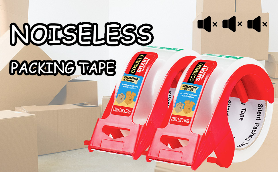noiseless packing tape