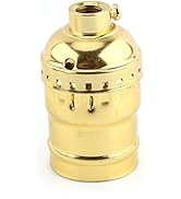E27 Light Socket Retro E27 Edison Pendant Lamp Holder Bulb Stand Socket Aluminum Lighting Screw-i...
