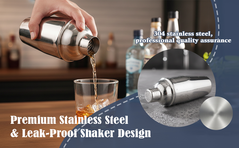 The leak-proof shaker ensures a tight seal—shake with confidence and no spills. Dishwasher safe for