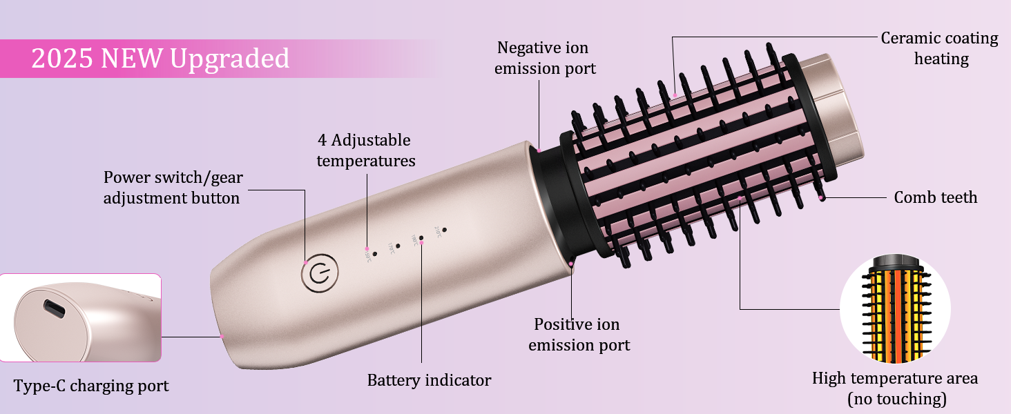 thermal brush