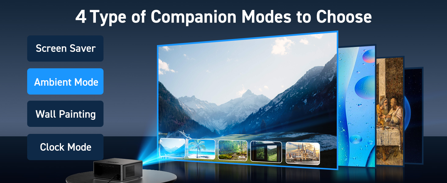 projector with wifi and bluetooth