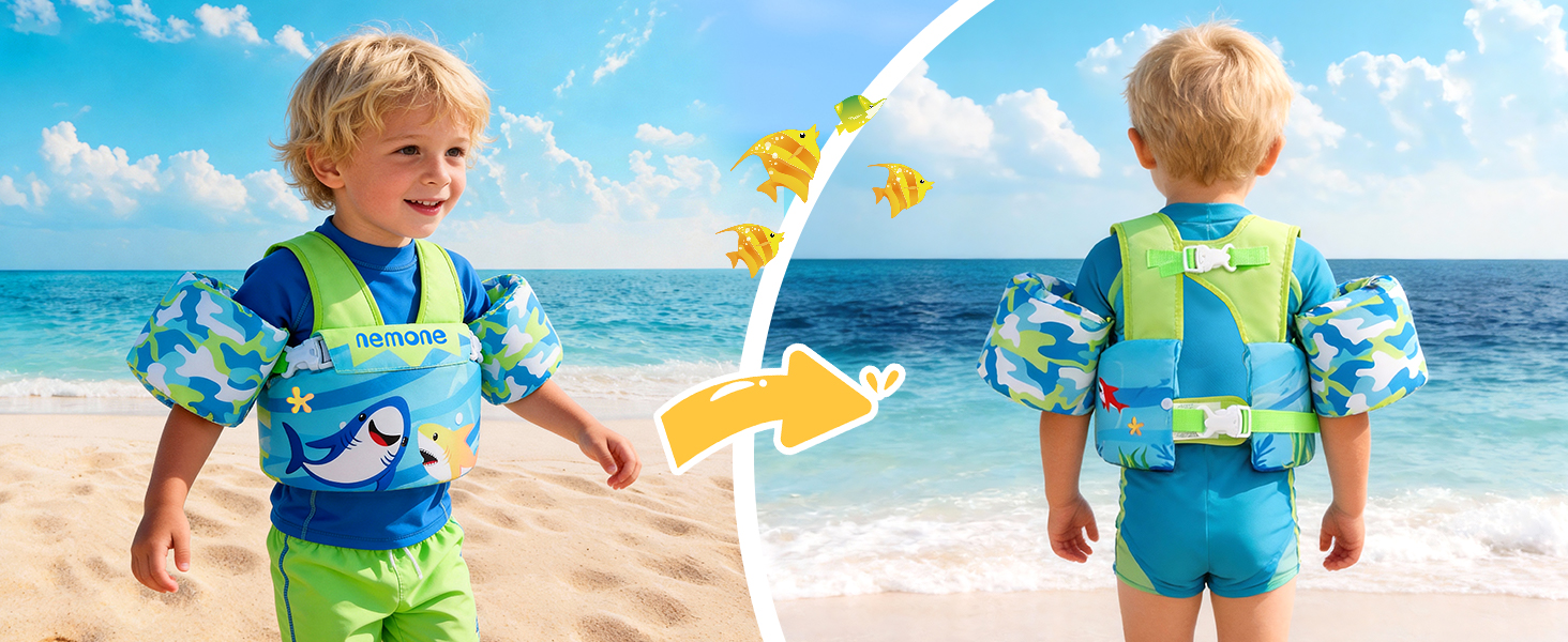 Nemone Toddler Swim Vest