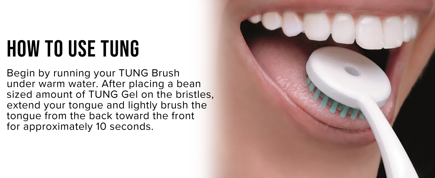 TUNG Brush &amp;amp; Gel - The most effective way to forget about bad breath anxiety – permanently.