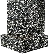BXI Subwoofer Isolation Pad - 2 Pcs 6 X 6 X 2 Inches Bass Reduction Floorstanding Speakers Mat Ri...