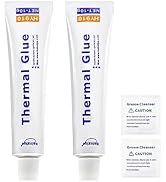 2 Pack 10g (20g in Total) HY910 0.975W/m-k Thermal Conductive Glue, High-Performance Thermal Plas...