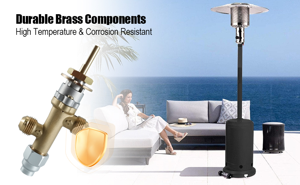 Gas Fireplace Fire Pit Flame Failure Safety Control Valve Kit