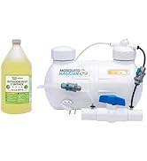 Mosquito Magician Residential System - with 1 Gallon Liquid Concentrate - Kills Mosquitoes, Fleas...
