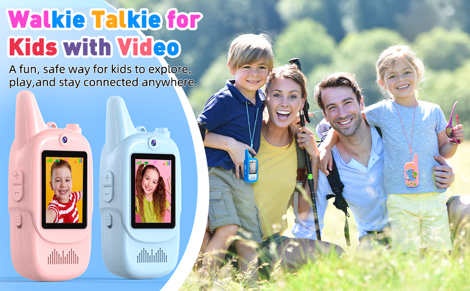 Video Walkie Talkies for Kids