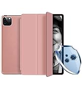 PERFECTSIGHT Trifold Smart Case Compatible with iPad Pro 12.9 2020, Lightweight Stand Case, Auto ...