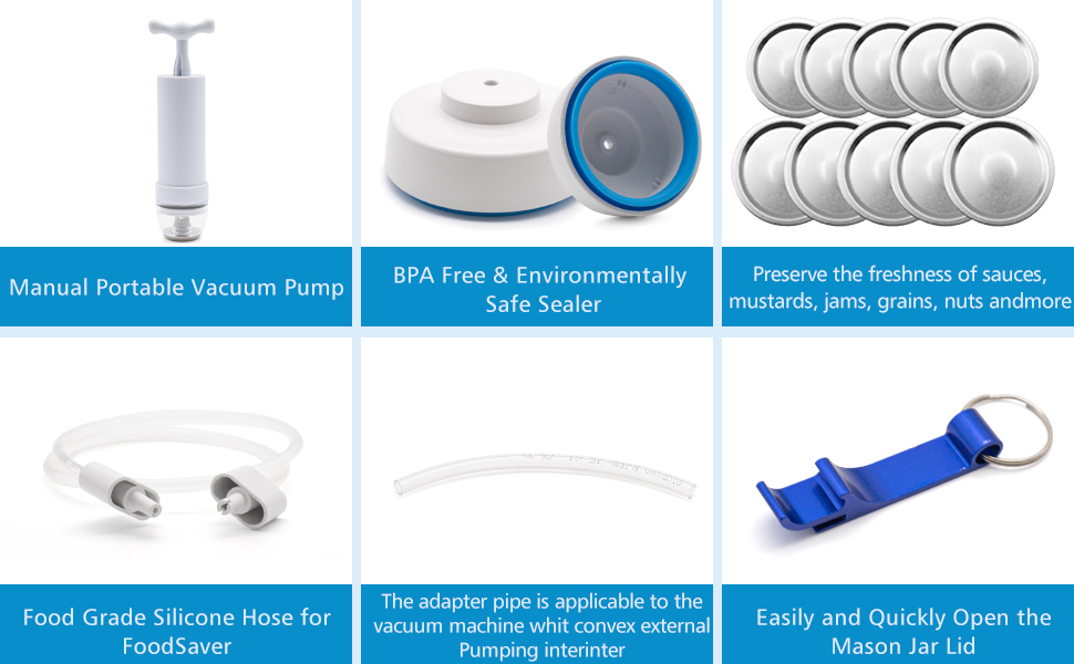 Mason Jar Vacuum Sealer Attachment