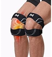 FVVWVV 2 Pack Patella Knee Brace with Gel Pads,Adjustable Patellar Tendon Support Strap for Women...