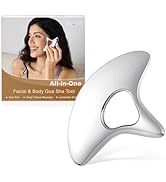 lifechill Stainless Steel Gua Sha, Muscle Scraper Tool, Lymphatic Drainage Massager for Self Care...