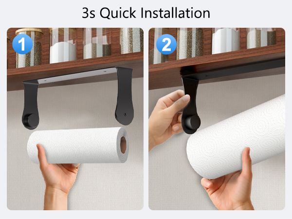 Paper Towel Holder Under Cabinet