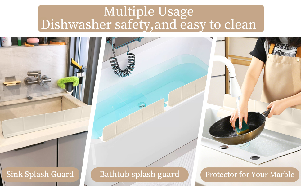 Kitchen Sink Splash Guard