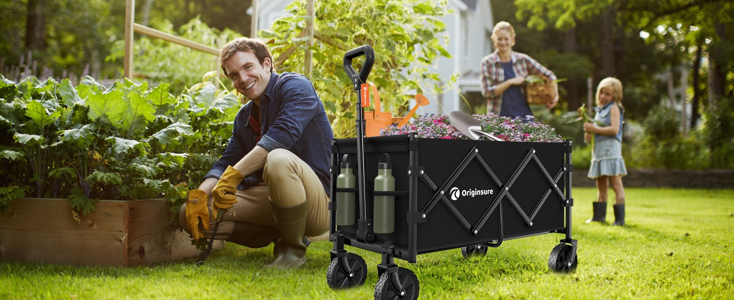 great for moving items or even outdoors when planting or gardening