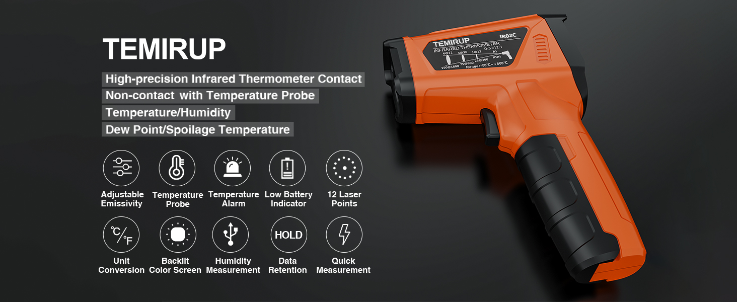infrared thermometer gun