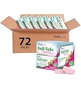 TRUEplus Soft Tabs Glucose Tablets – 72 Packs – 288 tabs (Kiwi Strawberry)