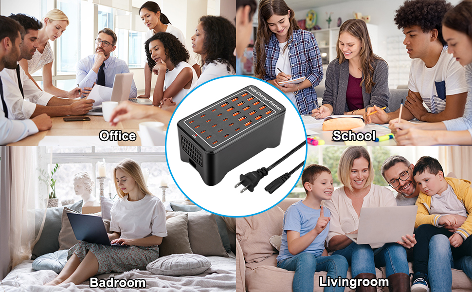 iphone charger station