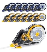 M&amp;G 12 pack 68.9 Feet correction tape,826.8FT/ 252M in total, Correction tape bulk for School, Of...