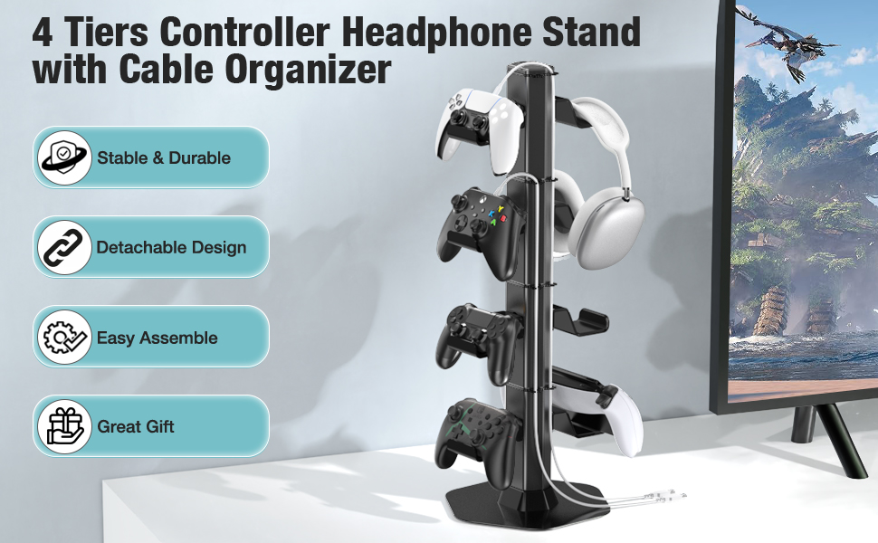 controller headphone stand