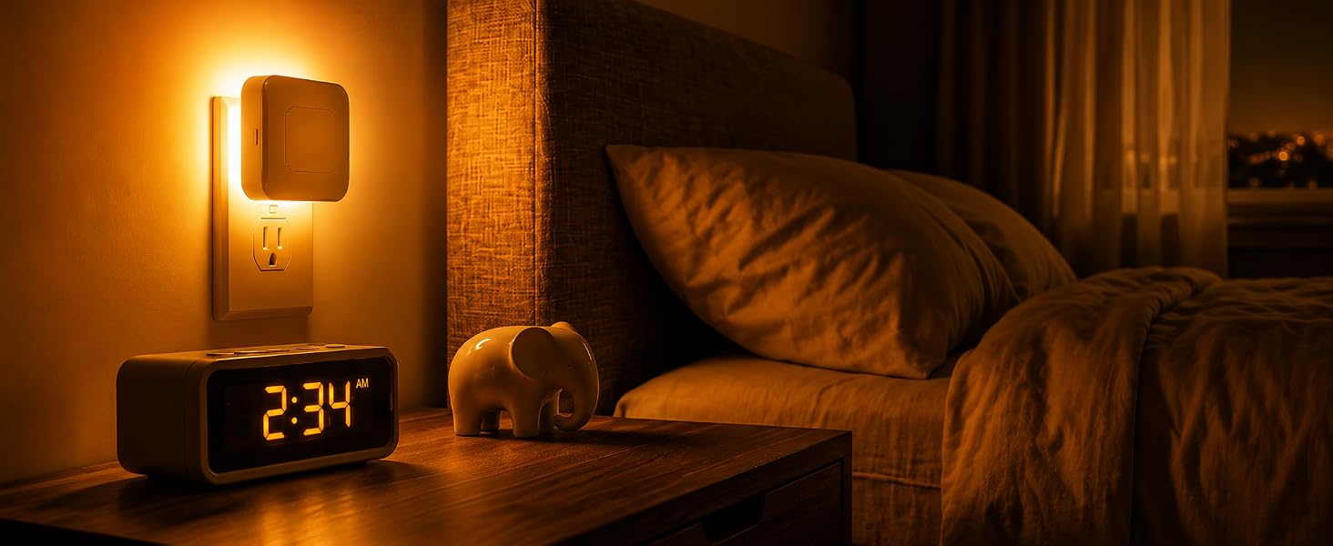 Amber night light