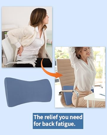 Lumbar Support Pillow for Bed Relief Back Pain