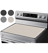 Silicone Electric Stove Cover Mat, 28"x20"Stovetop Cover for Electric Cooktop, Stove Top Protecto...
