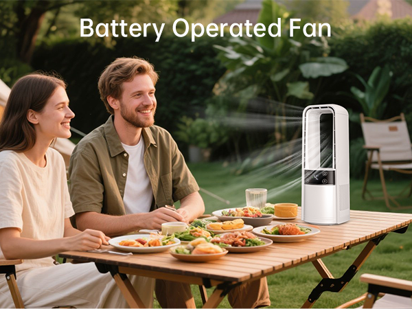 battery powered fan