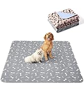 Eterish Reusable Washable Pee Pads for Dogs Large/Extra Large 36'' x 41'' 2 Pack, Absorbent Pet P...