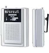 Portable Retro Walkman Cassette Recorder Player AM FM, Compact Vintage Tape Player with Big Speak...