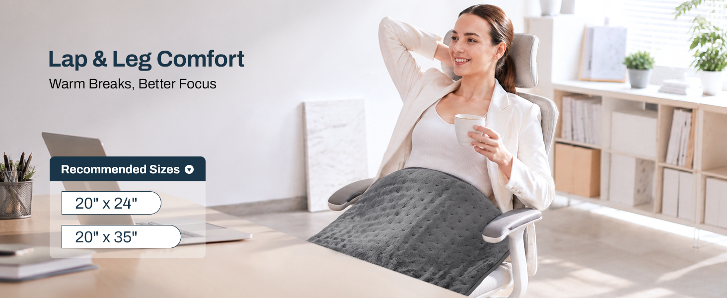 heating pad for leg/stomach